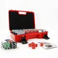 Poker Game Set With Coins. 