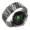 Ronin R-014 LUXE Smart Watch Amoled + AOD display | HD resolution | Luxury stainless steel built. 