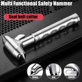 Car Safety Hammer Car Window Breaker Emergency Hammer Seat Belt Cutter Suitable for Car Rescue Escape Rescue Safety Hammer.