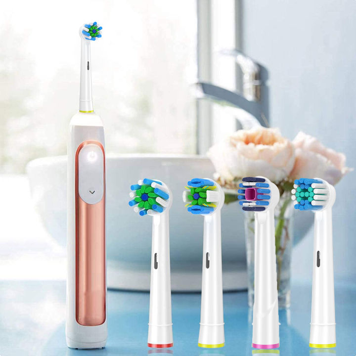 4pack%20Toothbrush%20Heads%20Compatible%20with%20Most%20Oral%20B%20Electric%20Toothbrushes,%20Pack%20of%204%20Replacement%20Toothbrush%20Head,White%20-%20Image%206