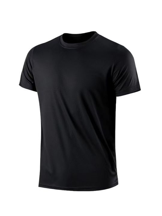 Quick-drying%20Men%20Running%20Shirts%20Fitness%20Compression%20Gym%20Polyester%20Sports%20T-shirt%20Black%202023%20Workout%20Training%20Muscle%20Fit%20Clothing%20-%20Image%205