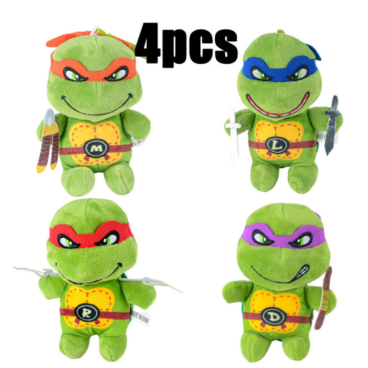 New%2012/26cm%20Ninja%20Turtles%20Plush%20Dolls%20Anime%20Game%20TMNT%20Leo%20Raph%20Mike%20Don%20key%20ring%20Decoration%20Ornament%20Toys%20for%20Kids%20Birthday%20%20-%20Image%205
