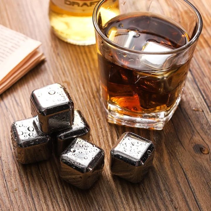 4/6/8Pcs%20Stainless%20Steel%20Ice%20Cube%20Set%20Reusable%20Whiskey%20Stone%20Ice%20Cubes%20for%20Whiskey%20Wine%20Cooling%20Cubes%20Ice%20Cubes%20Party%20Bar%20Tools%20-%20Image%202