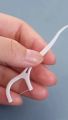 [Pack of 30,60,90,120,150] toothpicks  Macromolecule Dental Floss StickSuperfine Dental Wire Disposable Toothpicks Tooth Floss Cleaning Oral Care. 