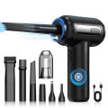 Portable  Air Blower & Vacuum Cleaner 2 in 1 Compressed Air Duster 6000mAh Cordless Duster Blower for Keyboard Computer Cleaning. 