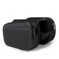 Bicycle Front Beam Bag High Capacity Waterproof with Reflective Strip Bike Frame Bag Road Cycling Upper Pipe Storage Saddle Bag. 