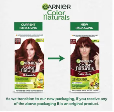 Garnier Color Naturals 6.6 Intense Red 70ml+60g