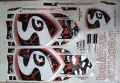 New 3D SG Red & Balck Edition Cricket Bat Sticker. 