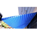 4x4 m blue sheet straw fabric. Blue-White (canvas) woven sack cover canvas sun shade cloth plastic shade cloth canvas blue sheet straw shade canvas. 