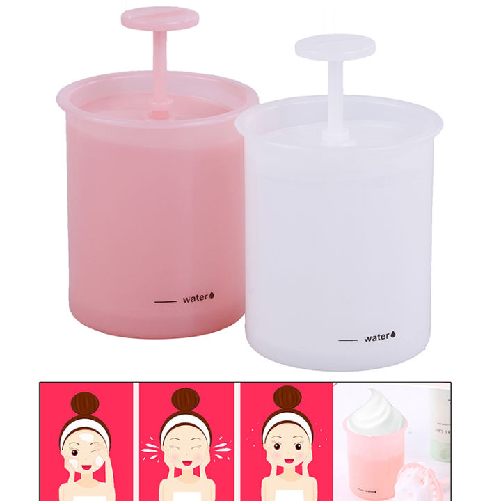 Portable Foaming Clean Tool Simple Face Cleanser Shower Bath Shampoo Foam Maker Bubble Foamer Device Clean Cream Makeup Tools