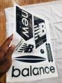 Original Cricket Bat Stickers - 3D Embossed. 