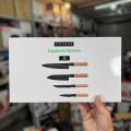 4 Piece Japanese Knives Set. 