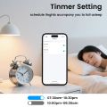 1-10PCS LED Candle Tuya Bulb WiFi E14 Smart RGB CW AC 85-265V 6W LED Lamp C37 Bulbs App Voice Control Support Alexa  Home. 