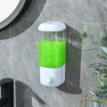 Soap Dispenser Shampoo Shower Gel Box Hotel Home Wall-Mounted Hand Liquid Bottle Manual Drip Liquid Soap Dispenser. 