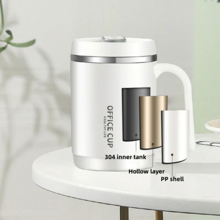 500ML%20Coffee%20Cup%20with%20Handle%20and%20Lid%20304%20Stainless%20Steel/PP%20Liner%20Coffee%20Mug%20Breakfast%20Milk%20Cup%20Home%20Office%20Student%20Water%20Cups%20-%20Image%205