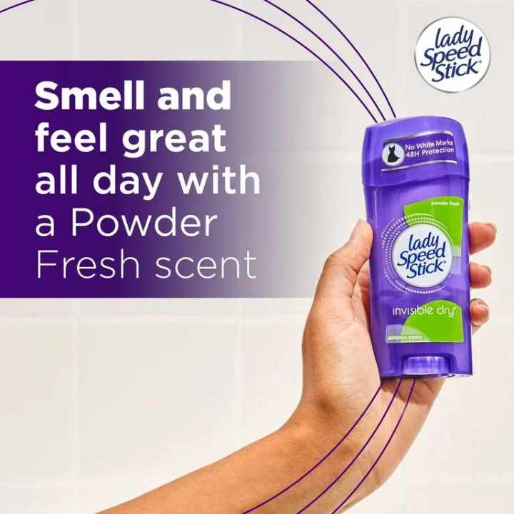 Lady%20Sped%20Stick%20Invisible%20Powder%20Fresh%20Dry%20Deodorant%2039.6gm%20-%20Image%203