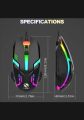 Rgb wired gaming mouse with 7 colours light good quality. 