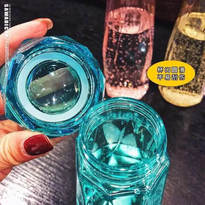 Diamond%20shaped%20clear%20Glass%20Water%20Bottles,480ml,%20400ml%20500ml%20styles%20Glass%20Water%20bottles%20-%20Image%202