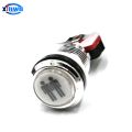 33mm Chrome Push Button12v 5v Led Illuminated Coin Select PAUSE EXIT START Switch Arcade Stick Game Claw Machine USB Board Diy. 