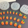 High Temperature Resistant Silicone Molds Mini Carrot Shape Cakes Molds Chocolate Candy Easter Cakes Baking Outdoor Tableware.