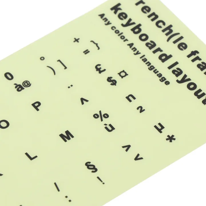 Luminous%20Keyboard%20Stickers%20Spanish/English/Russian/Arabic/French%20Language%20Letter%20Protective%20Film%20Alphabet%20Button%20Layout%20-%20Image%203