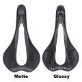 Ultralight Full Carbon Fiber Bike Saddle 160g 275x147mm Oval Rails Road MTB Mountain Bike Race Cycling Seat for Men Women. 