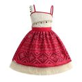 2026 New Movie Moana Cosplay Clothing Dress Toddler Carnival Vaiana Purim Festival Apparel Girl Princess Birthday Party Gown. 