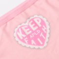 New 4PCS Children's Panties Alphabet Printed Breathable Triangle Panties Girls Student Panties Teenage Teenage Panties Trousers. 