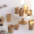 50pcs, Cake Baking Cup, Cupcake Moulds Paper, Mousse Cupwith Cover Baking Catering Container, Cake Cup, Muffin Cup. 