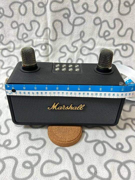 Marshall%20M28%20Karoake%20System%20Portable%20Bluetooth%20Speaker%20With%202%20Wirless%20Microphones%20-%20Image%204