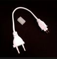 LED Flexible Rope Light 2 Pin EU Plug 6mm Connector Adapter. 