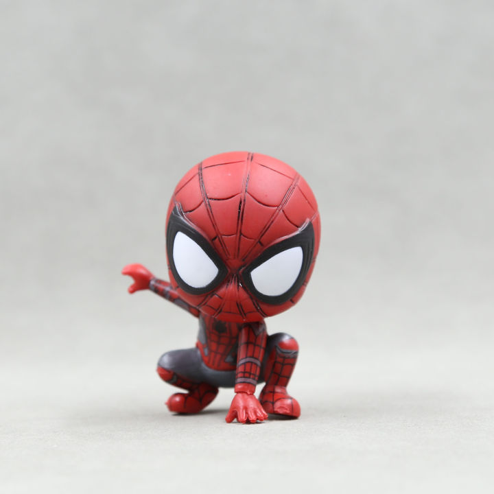 Marvel%20Avengers%20Spider%20Man%20Cute%20Action%20Figure%20Posture%20Anime%20Decoration%20Collection%20Figurine%20Toy%20Model%20Ornaments%20Children%20%20-%20Image%206
