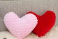 Fluffy plush soft cushion beautiful red heart shape for kids and girls ♥️. 