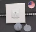 Switch Cover Baby Anti-shock Jack Plug Protector Cover Cap Dust Covers baby Electrical Safety Guard Protection (4 Pieces). 