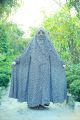 Women's niqab khimar beautiful linen white color niqab khimar-best hijab.