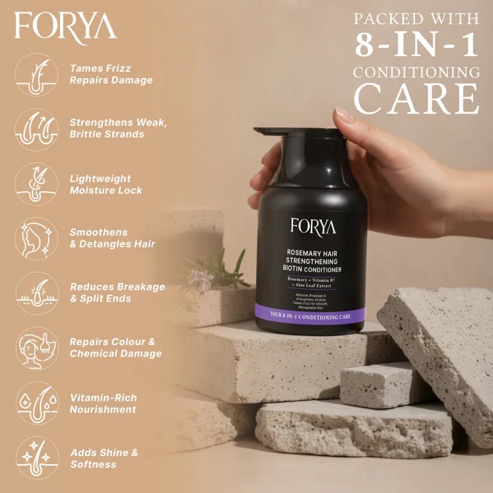 FORYA%20-%20%20(Conditioner)%20Rosemary%20Hair%20Strengthening%20Biotin%20Conditioner%20-%20200ml%20%5B%208-IN-1%20Conditioning%20Care%20%5D%20-%20Image%205