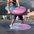Amazing Hot Durable Super Wubble Bubble Ball Water Filled Inflatable Fun Ball for Kids & Adults Tear-Resistant Soft Rubber Jelly Balloon Ball for Beach Garden Outdoor Indoor Party Toy - Best Giant Durable Outdoor Adult  Balls. 
