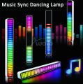 RGB Rechargable Musuc & Voice Control Smart Light Stick For Table & Decoration Colourful Danceing Light High Quality Material. 