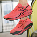 Running Shoes Carbon Board Speciality Marathon Men Sports Breathable Lightweight Women's Comfortable Athletic Nonskid Sneakers. 
