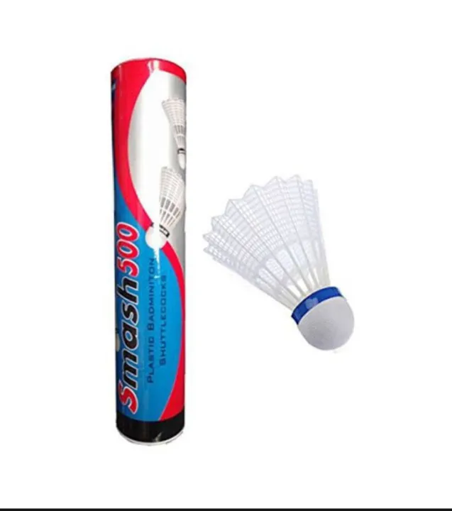 Shuttlecork Plastic Badminton Shuttlecocks Cork 6 pcs. | Daraz.com.bd