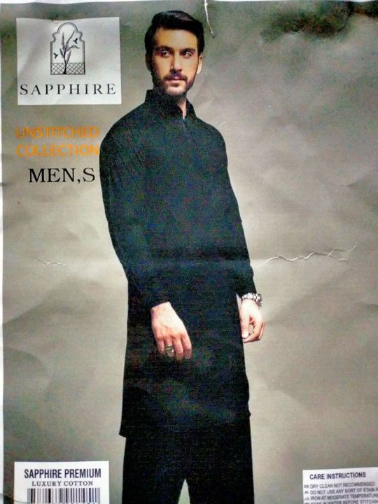 Men's Collection, Saphire Unstitched