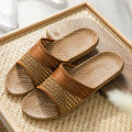 Men's Spring and Summer Home Slippers, Soft-Soled Indoor Breathable Slippers. 