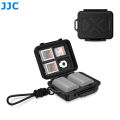 JJC Camera Battery Memory Card Case Battery Holder Box For  LP-E6 Fuji NP-W235 Olympus BLX-1  NP-FZ100  EN-EL15. 