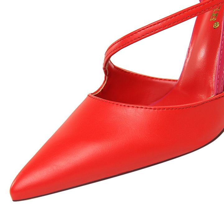 Women%20Novel%20Patchwork%209.5cm%20High%20Heels%20Pumps%20Female%20Elegant%20Cocktail%20Party%20Dress%20Shoes%20Lady%20Chic%20Strap%20Pointed%20Toe%20Red%20Shoes%20-%20Image%204