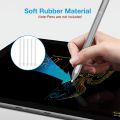 5Pcs Touch Stylus S Pen Nib Tips with Metal Clip for Samsung Galaxy Tab S11 S11 Ultra S10 Lite S6 Lite S6/S7/S7 Plus/S7 Fe S8 Plus Ultra. 
