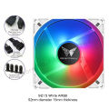 PC Cabinet RGB Fan 9cm Ultra-Thin 9215 9225 15mm 25mm Slim ITX Case Cooler Fans 5V 3Pin ARGB+ 4Pin PWM Control Black White. 