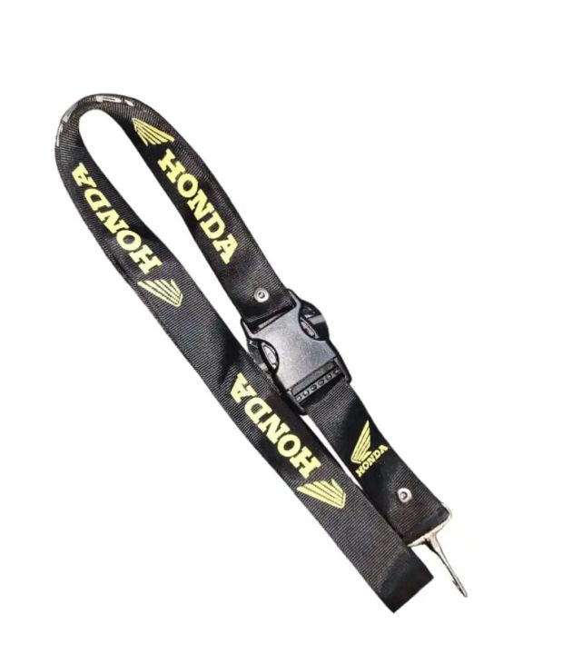 Honda Strap Belt Keychain Honda Strap Printed Belt Keychain