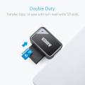 (Anker) USB 3.0 Card Reader Card Reader for Sdxc, Sdhc, Mmc, Rs-Mmc, Micro Sdxc, Micro Sd, Micro Sdhc, Uhs. 
