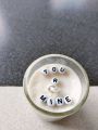 Hidden message candle. 