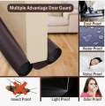 Dedicated 1Pcs Door Bottom Sealing Strip Under Door Draft Stopper Wind Noise Acustic Foam Blocker Insects Door Stopper Holder. 